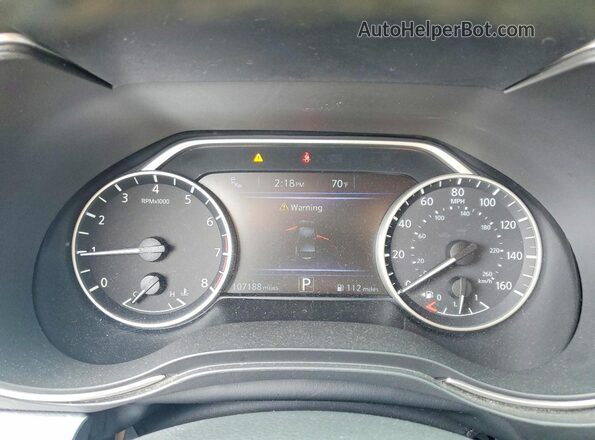 1N4AA6AP6HC457198 2017 NISSAN MAXIMA Черный Вид щитка приборов