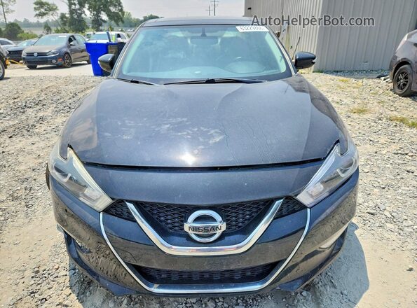 1N4AA6AP6JC378104 2018 NISSAN MAXIMA Black Front view