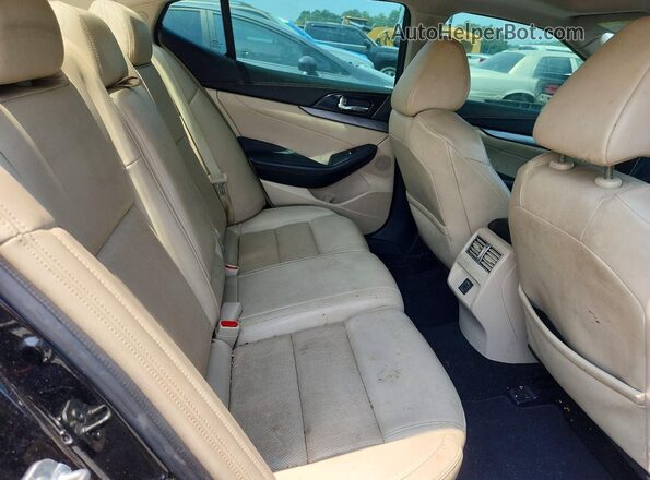 1N4AA6AP6JC378104 2018 NISSAN MAXIMA Black Rear seats view