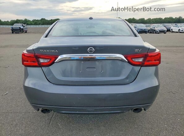 1N4AA6AP6JC387143 2018 NISSAN MAXIMA Silver Вид ззаду