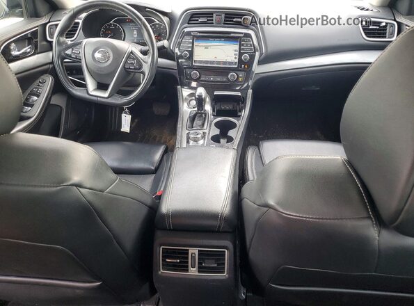 1N4AA6AP6JC387143 2018 NISSAN MAXIMA Silver Вид панелі приладів