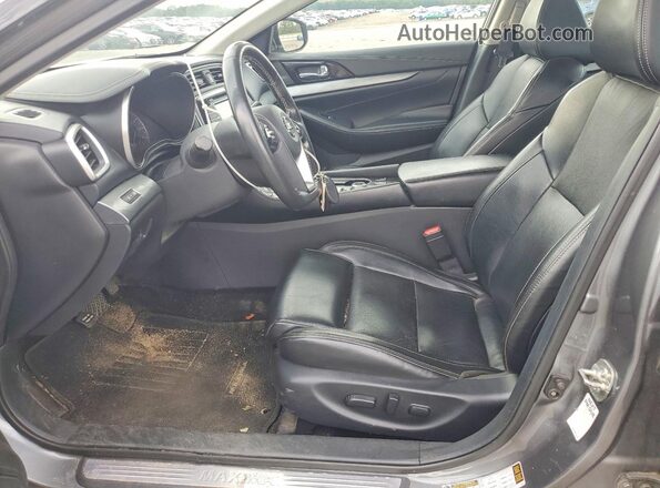 1N4AA6AP6JC387143 2018 NISSAN MAXIMA Silver Вид салону спереду