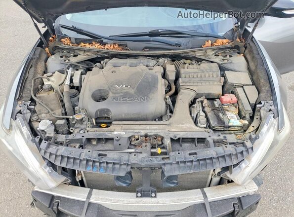 1N4AA6AP6JC387143 2018 NISSAN MAXIMA Silver Вид задньої частини салону