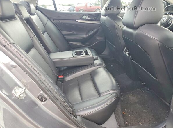 1N4AA6AP6JC387143 2018 NISSAN MAXIMA Silver Вид задніх сидінь