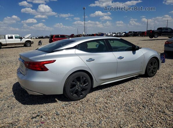 1N4AA6AP6JC400277 2018 NISSAN MAXIMA Silver Trasero derecho