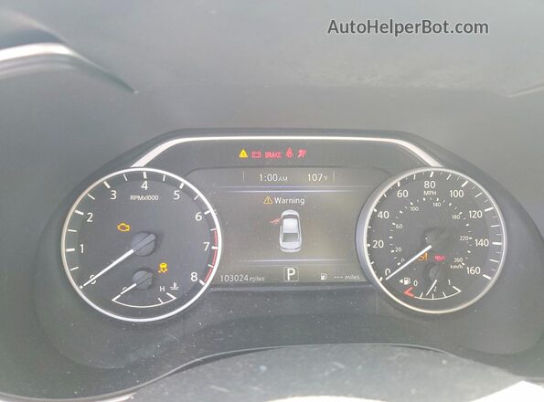1N4AA6AP6JC400277 2018 NISSAN MAXIMA Silver Vista del cuadro de instrumentos