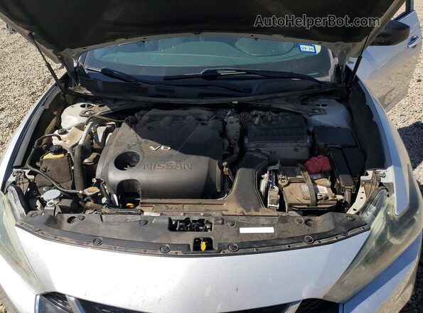 1N4AA6AP6JC400277 2018 NISSAN MAXIMA Silver Vista interior trasera