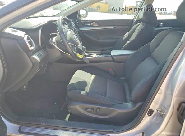 1N4AA6AP6JC400277 2018 NISSAN MAXIMA Silver Vista interior delantera