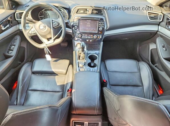 1N4AA6AP6JC401493 2018 NISSAN MAXIMA Black Widok deski rozdzielczej