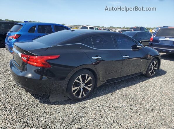 1N4AA6AP6JC401543 2018 NISSAN MAXIMA Black უკანა მარჯვენა