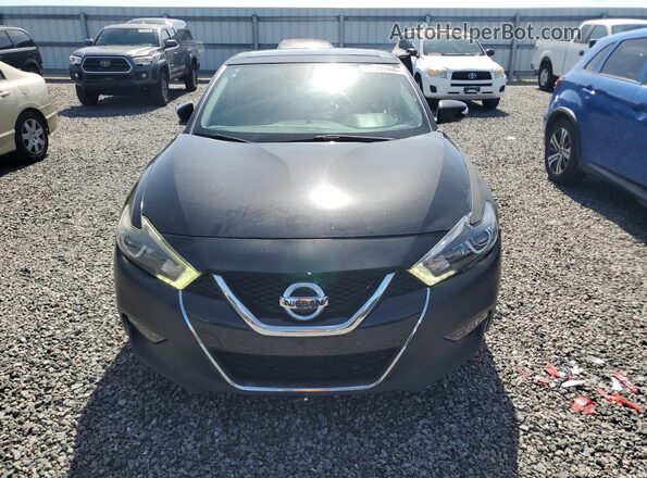1N4AA6AP6JC401543 2018 NISSAN MAXIMA Black წინა ხედი