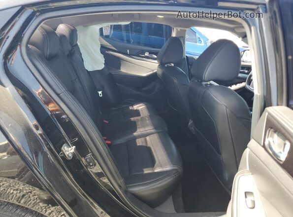 1N4AA6AP6JC401543 2018 NISSAN MAXIMA Black უკანა სავარძლების ხედი
