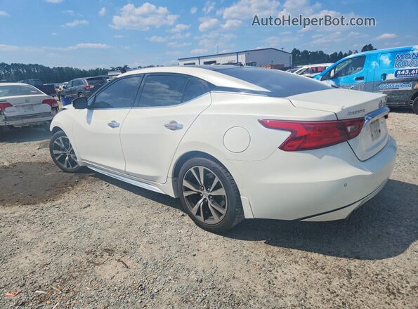 1N4AA6AP6JC402207 2018 NISSAN MAXIMA White Tył lewy