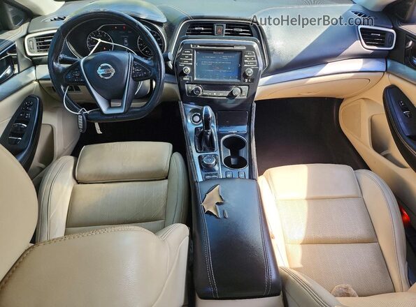1N4AA6AP7GC376998 2016 NISSAN MAXIMA Gray წინა პანელის ხედი