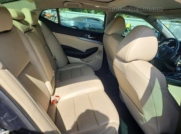 1N4AA6AP7GC376998 2016 NISSAN MAXIMA Gray უკანა სავარძლების ხედი