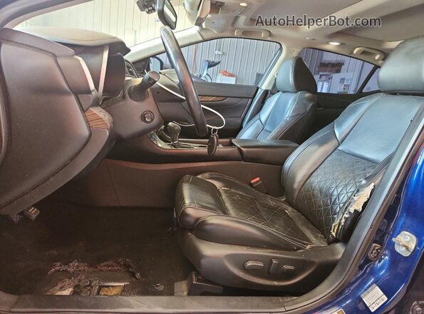 1N4AA6AP7GC421020 2016 NISSAN MAXIMA Blue Vista interior delantera