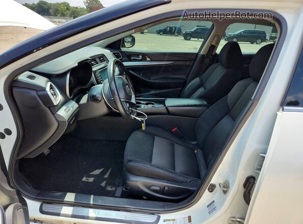 1N4AA6AP7GC428372 2016 NISSAN MAXIMA White Вид салону спереду