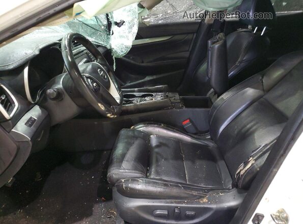 1N4AA6AP7GC443924 2016 NISSAN MAXIMA White Widok wnętrza z przodu