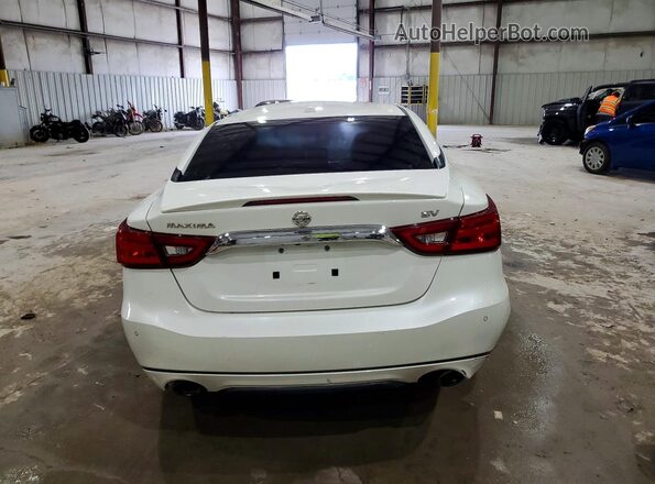 1N4AA6AP7GC443924 2016 NISSAN MAXIMA White Widok z tyłu