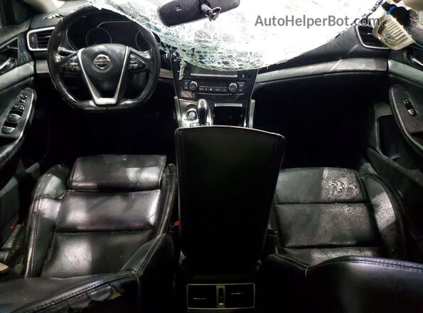 1N4AA6AP7GC443924 2016 NISSAN MAXIMA White Widok deski rozdzielczej