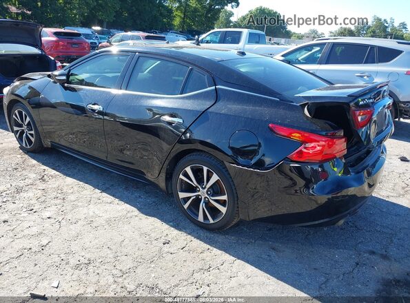 1N4AA6AP7GC446810 2016 NISSAN MAXIMA Black Trasero izquierdo
