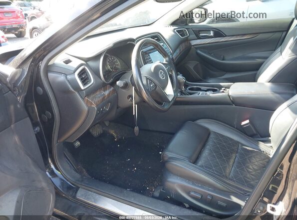 1N4AA6AP7GC446810 2016 NISSAN MAXIMA Black Vista interior delantera