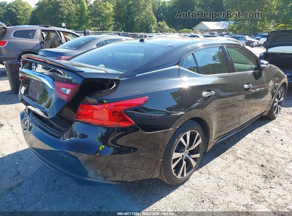 1N4AA6AP7GC446810 2016 NISSAN MAXIMA Black Trasero derecho