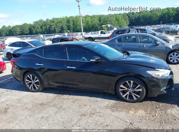 1N4AA6AP7GC446810 2016 NISSAN MAXIMA Black Vista interior trasera