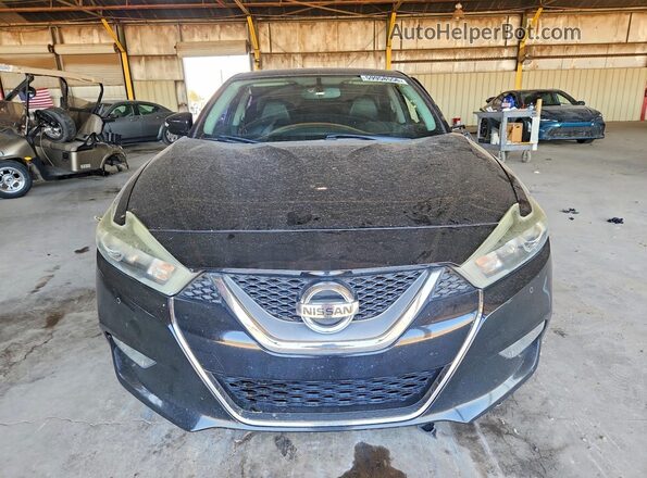 1N4AA6AP7GC905401 2016 NISSAN MAXIMA Black წინა ხედი