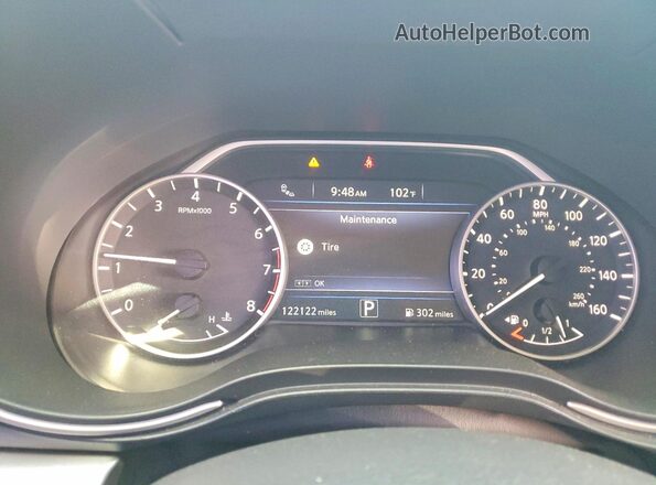1N4AA6AP7GC905401 2016 NISSAN MAXIMA Black ხელსაწყოთა პანელის ხედი