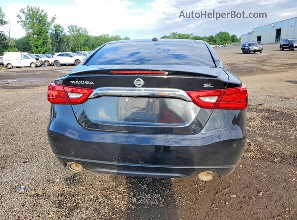 1N4AA6AP7HC364447 2017 NISSAN MAXIMA Black უკანა ხედი
