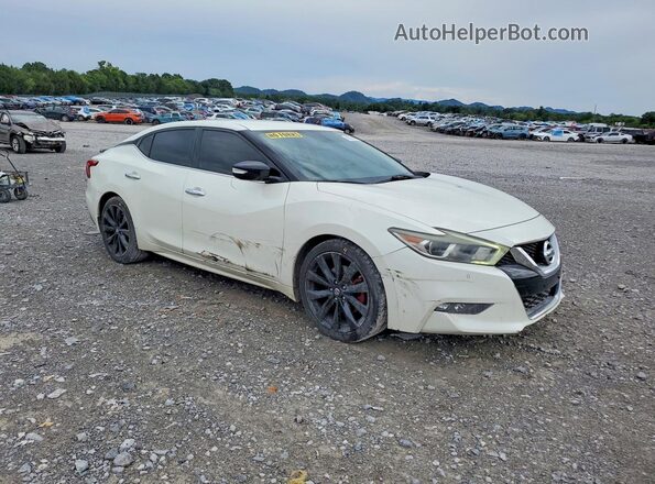 1N4AA6AP7HC368093 2017 NISSAN MAXIMA White Delantero derecho