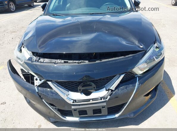 1N4AA6AP7HC368482 2017 NISSAN MAXIMA Black Front view