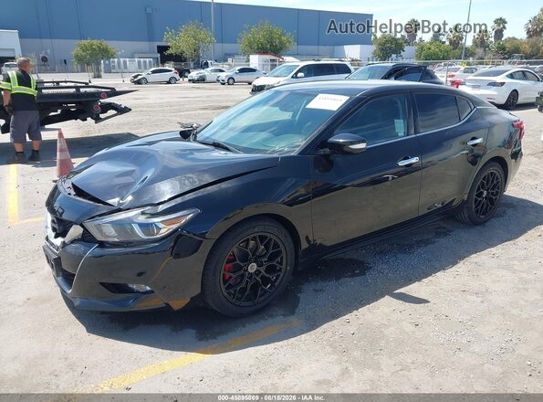 1N4AA6AP7HC368482 2017 NISSAN MAXIMA Black Front left