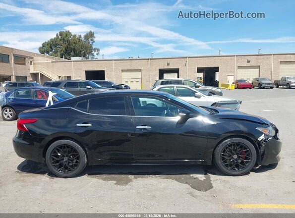 1N4AA6AP7HC368482 2017 NISSAN MAXIMA Black Rear interior view