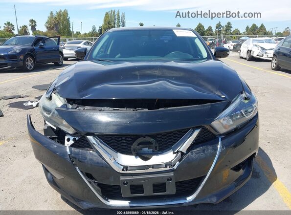 1N4AA6AP7HC368482 2017 NISSAN MAXIMA Black Instrument cluster view