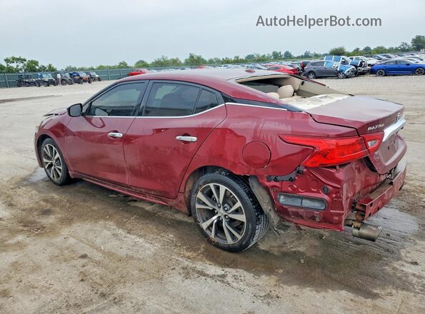 1N4AA6AP7HC369728 2017 NISSAN MAXIMA Темно-бордовый Задняя левая четверть