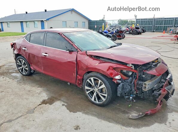 1N4AA6AP7HC369728 2017 NISSAN MAXIMA Темно-бордовый Передняя правая четверть