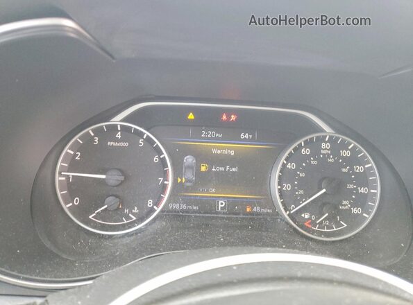 1N4AA6AP7HC398680 2017 NISSAN MAXIMA Black Вид щитка приладів