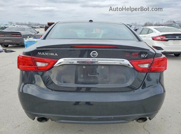 1N4AA6AP7HC398680 2017 NISSAN MAXIMA Black Вид ззаду