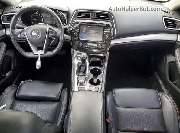 1N4AA6AP7HC398680 2017 NISSAN MAXIMA Black Вид панелі приладів