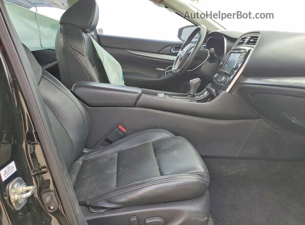 1N4AA6AP7HC398680 2017 NISSAN MAXIMA Black Вид салону спереду