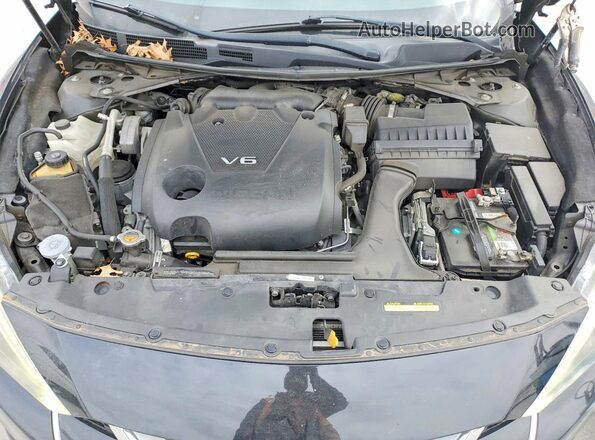 1N4AA6AP7HC398680 2017 NISSAN MAXIMA Black Вид задньої частини салону