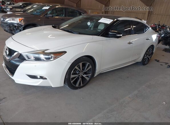 1N4AA6AP7HC404574 2017 NISSAN MAXIMA White Vista tres cuartos delantera izquierda