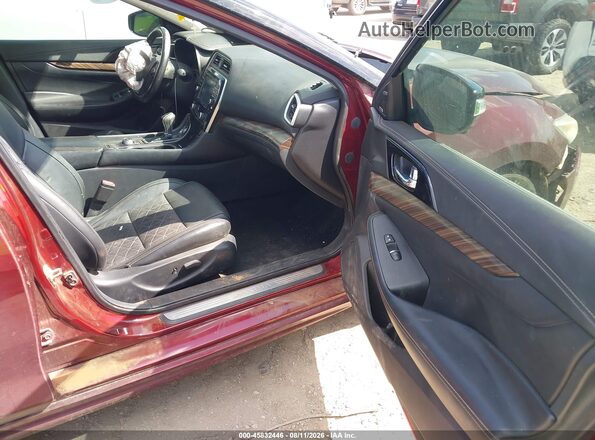 1N4AA6AP7HC409080 2017 NISSAN MAXIMA Maroon Սալոնի դիմացի տեսք