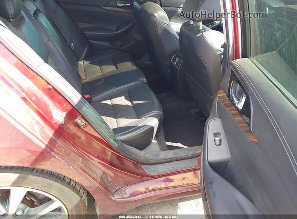 1N4AA6AP7HC409080 2017 NISSAN MAXIMA Maroon VIN կոդի պիտակի տեսք