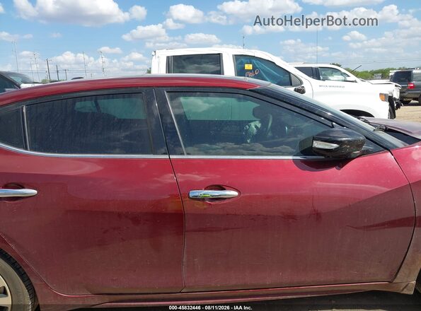 1N4AA6AP7HC409080 2017 NISSAN MAXIMA Maroon Սալոնի հետևի տեսք