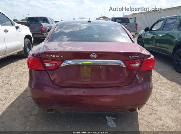 1N4AA6AP7HC409080 2017 NISSAN MAXIMA Maroon 