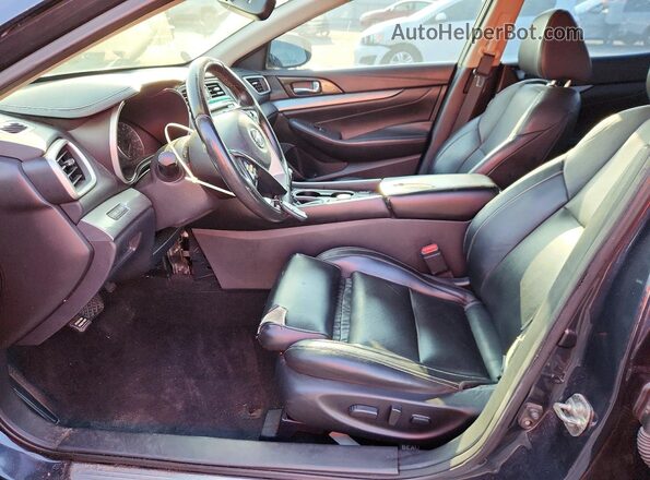 1N4AA6AP7HC419138 2017 NISSAN MAXIMA Blue Vista interior delantera
