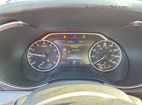 1N4AA6AP7HC419138 2017 NISSAN MAXIMA Blue Vista del cuadro de instrumentos